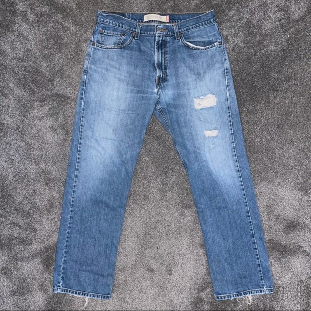 Levi’s 505 Regular Fit Jeans 100% Cotton Men’s Size 34